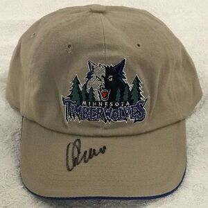 BDA NBA Minnesota Timberwolves Adjustable Tan Basketball Cap